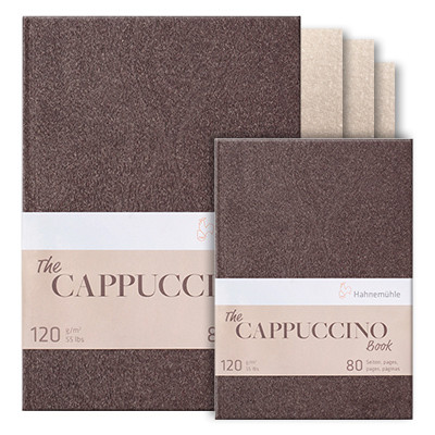 Szkicownik The Cappuccino Book Hahnemuhle, 120 g, 40 ark. A5