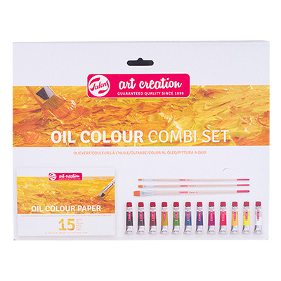 Zestaw Oil Colour Combi Set Talens, 16 elementów