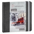 Toned Watercolur Book Grey Hahnemuhle, 200 g, 14 x 14 cm