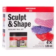 Sculpt &amp; Shape zestaw past modelarskich Amsterdam, 4 x 120 ml