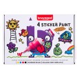Sticker Paint, farby dla dzieci Bruynzeel 4 x 50 ml