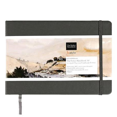 Szkicownik The Perfect Sketchbook Etchr, 300 g/m, A5
