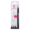 Bold, cienkopisy Pigment Fineliner Talens, 3 sztuki