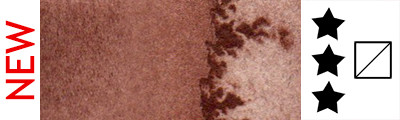 Aquarius 139 Burnt Sienna Brownish, akwarela półkostka Szmal