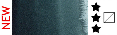 Aquarius 272 Indigo Greenish, akwarela półkostka Szmal