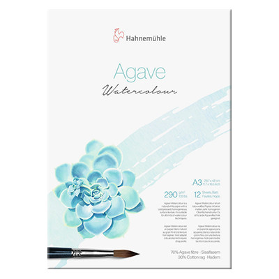 Blok do akwareli Agave Hahnemuhle A3