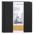 Szkicownik D&amp;S Sketch Hahnemuhle 14 x14 cm, 140 g/m²