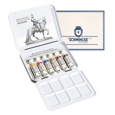 Jan Wellem Retro Set – akwarele w tubce Horadam 6 x 5 ml