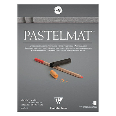 Pastelmat Dark Grey, blok do pasteli 18/24 cm