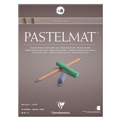 Pastelmat Brown, blok do pasteli 24/30 cm