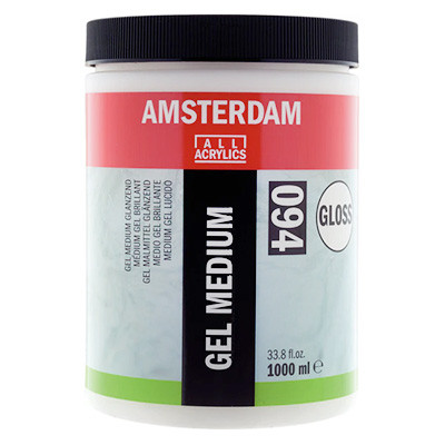 094 Medium żelowe błyszczące Amsterdam, 1000 ml