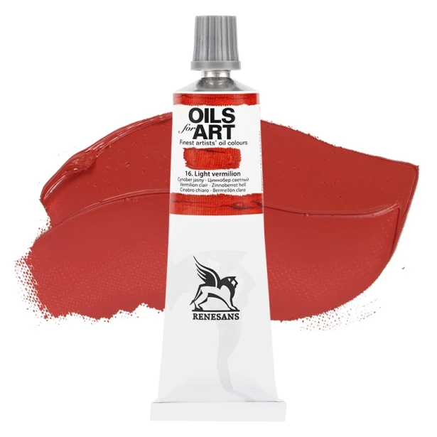 016 Cynober Jasny, farba olejna For Art 60 ml