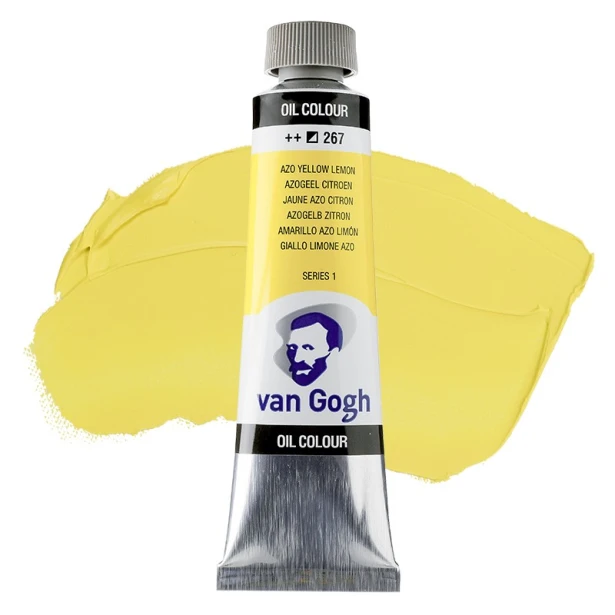 267 S1 Azo yellow lemon, farba olejna Van Gogh 40 ml