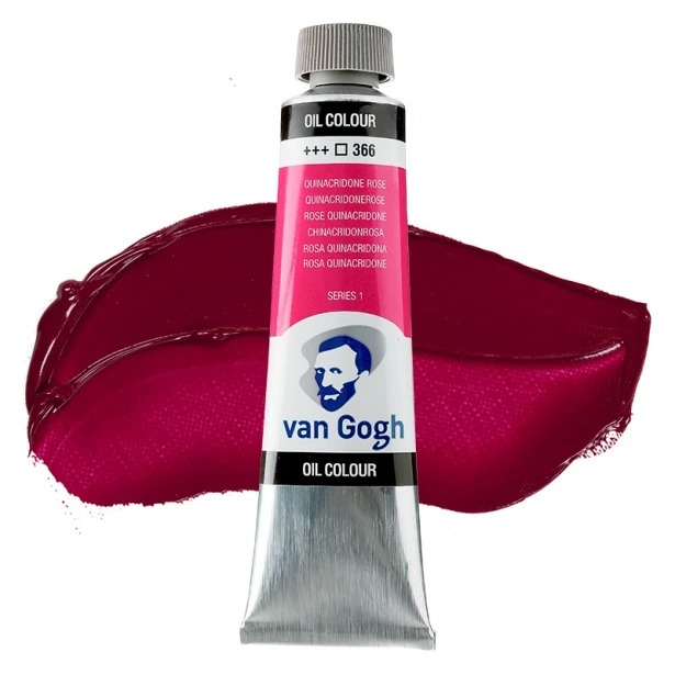 366 S1 Quinacridone rose, farba olejna Van Gogh 40 ml