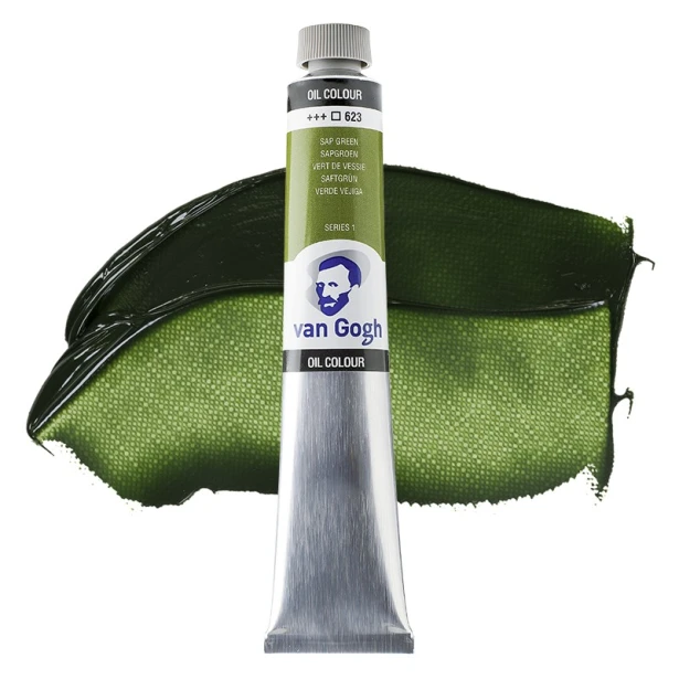 623 S1 Sap green, farba olejna Van Gogh 60 ml