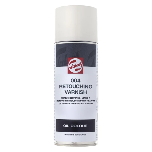 004 Werniks retuszerski, Talens, spray 400 ml