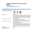 102 Deep brown, Vitrail Lefranc &amp; Bourgeois