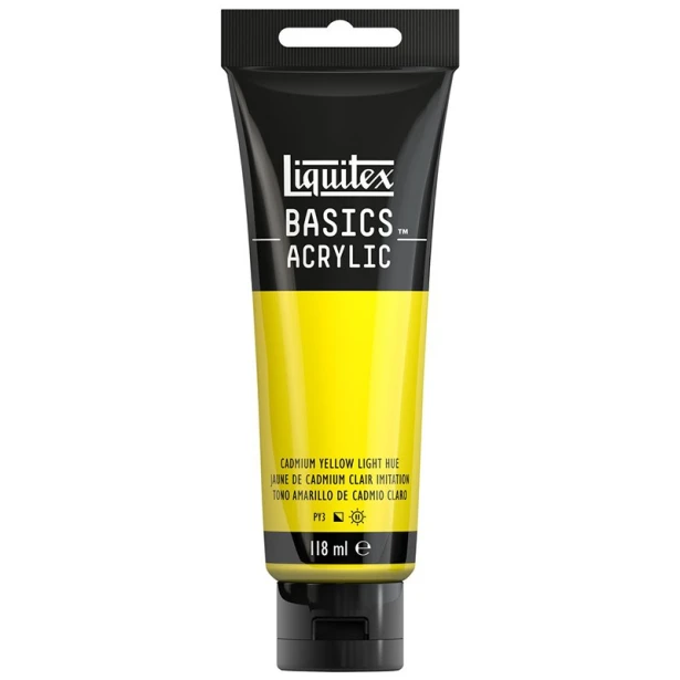 159 Cadmium yellow light hue, farba akrylowa Liquitex 118 ml
