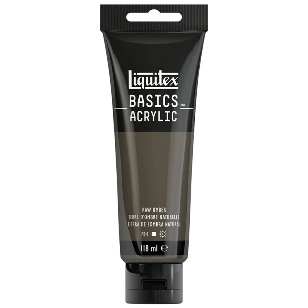 331 Raw umber, farba akrylowa Liquitex 118 ml