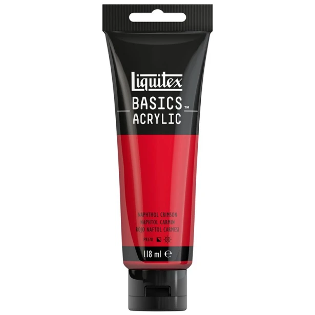 292 Naphthol crimson, farba akrylowa Liquitex 118 ml