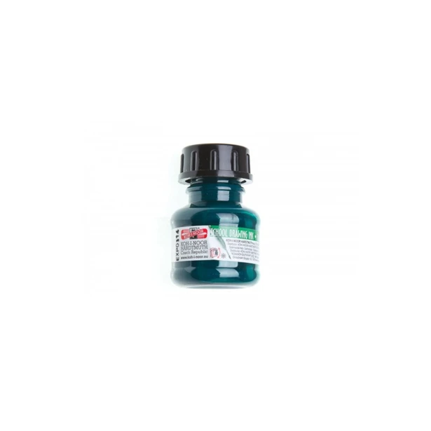 Zielony tusz kreślarski Koh i Noor 20 ml
