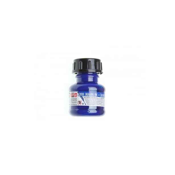 Niebieski tusz kreślarski Koh i Noor 20 ml