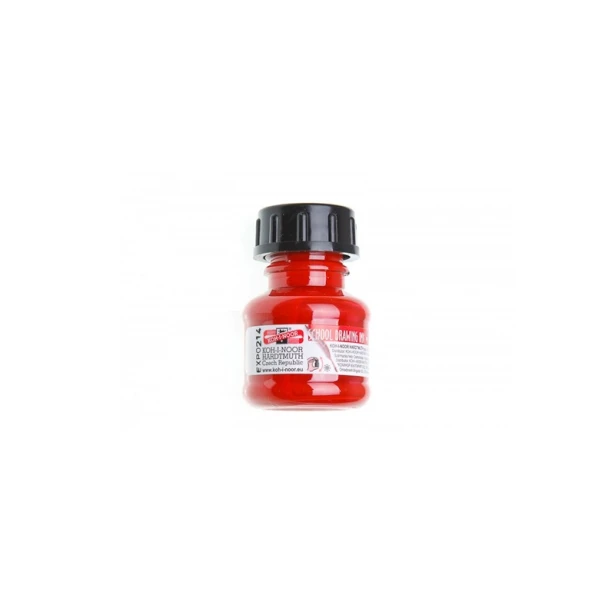 Czerwony tusz kreślarski Koh i Noor 20 ml