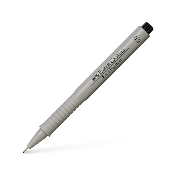 0,2mm. Pisak kreślarski Ecco pigment Faber-Castell