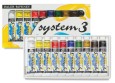 System 3, zestaw farb akrylowych, 10 x 22ml.