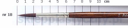 Pędzel serii 8409 nr 18