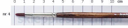 Pędzel serii 1409 nr 4