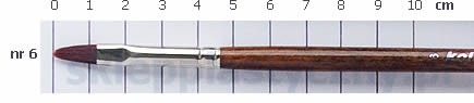 Pędzel serii 1409 nr 6