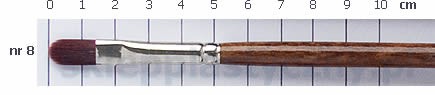 Pędzel serii 1409 nr 8