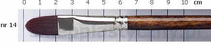Pędzel serii 1409 nr 14