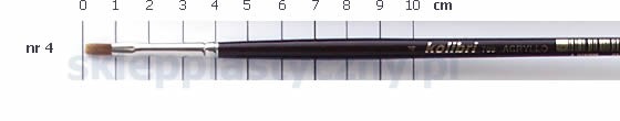 Pędzel serii 709 nr 4