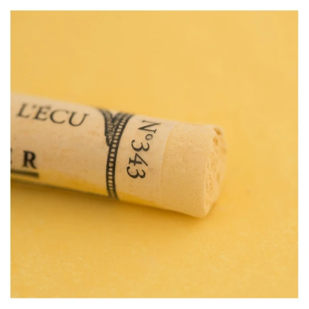 343 Bright yellow, pastel sucha a l' ecu Sennelier