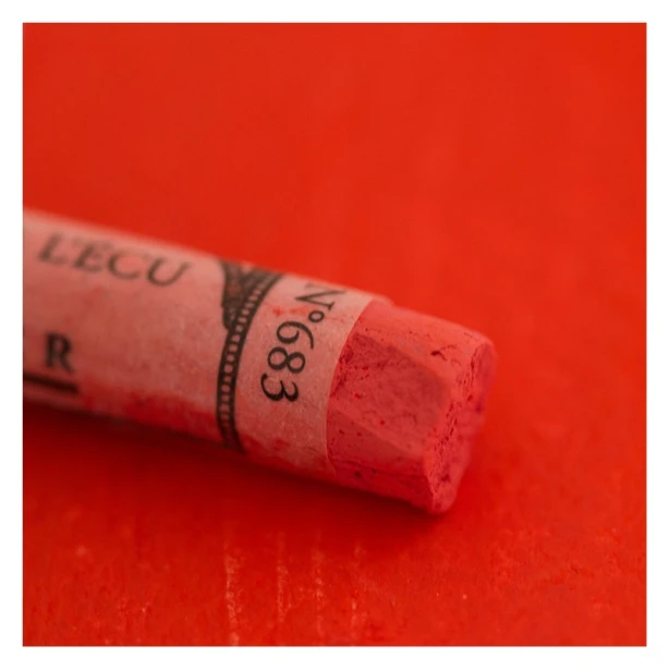 683 Helios red, pastel sucha a l' ecu Sennelier