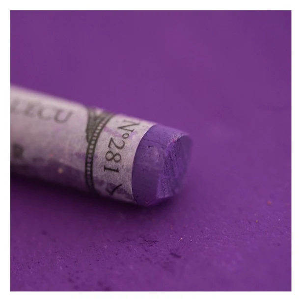281 Purple blue, pastel sucha a l' ecu Sennelier