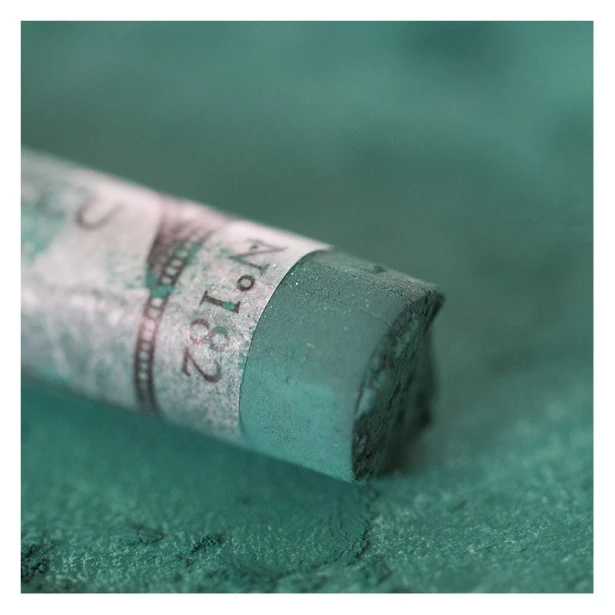 182 Chromium green, pastel sucha a l'ecu Sennelier