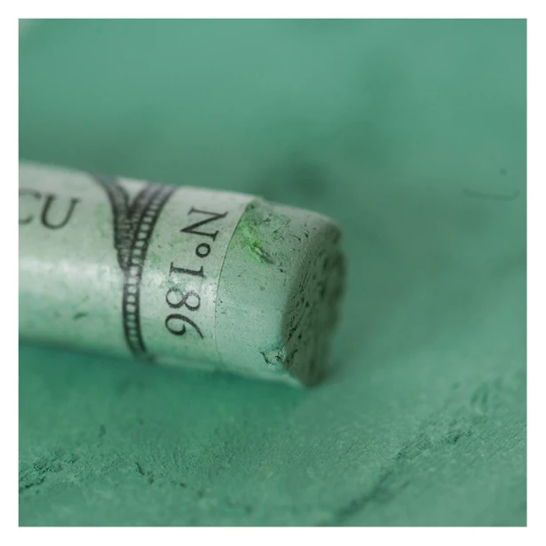 186 Chromium green, pastel sucha a l' ecu Sennelier