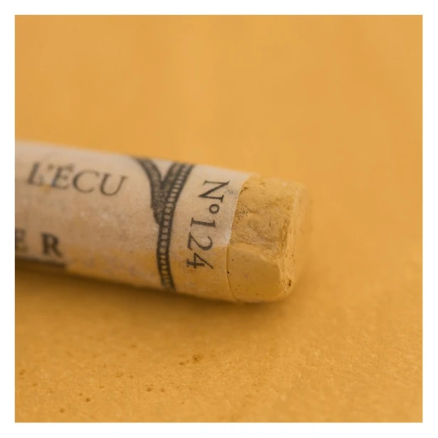124 Brown ochre, pastel sucha a l' ecu Sennelier