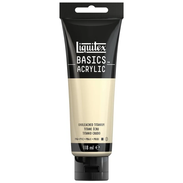 434 Unbleached titanium, farba akrylowa Liquitex 118 ml