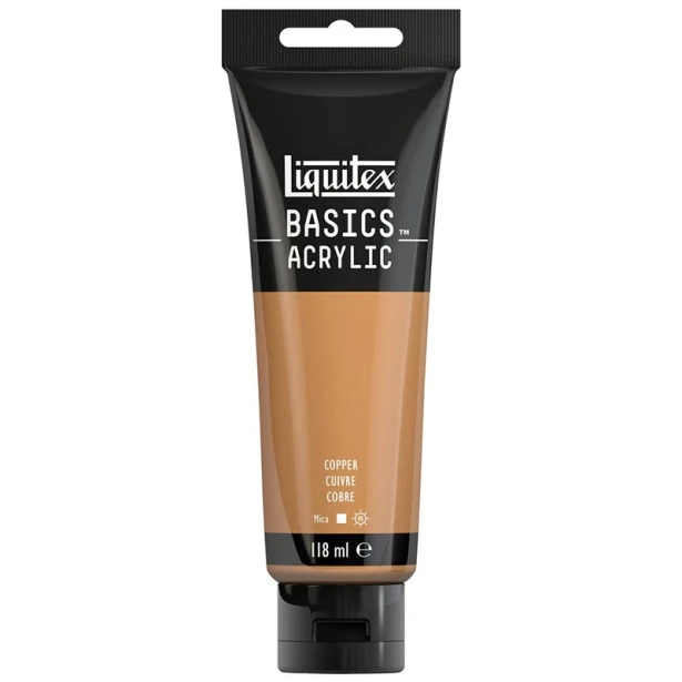 053 Copper, farba akrylowa Liquitex 118 ml