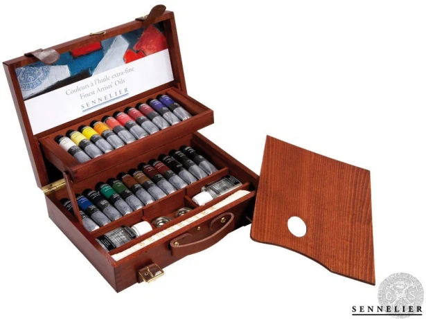 Sennelier extra fine, zestaw farb olejnych 22 x 40ml