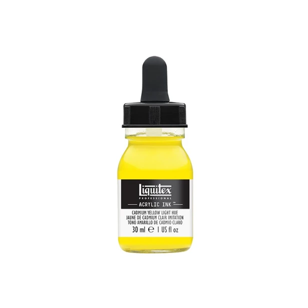 159 Cadmium yellow light hue, tusz akrylowy Liquitex 30ml