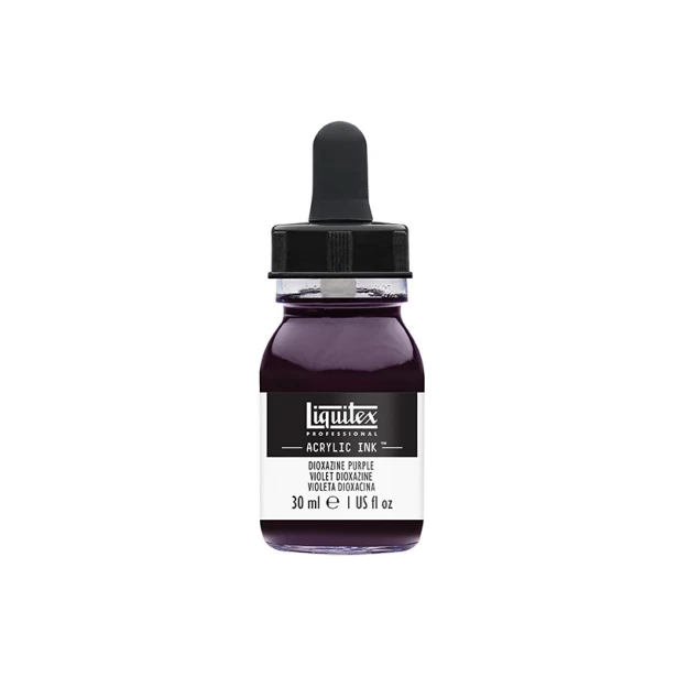 186 Dioxazine purple, tusz akrylowy Liquitex 30ml