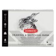 Szkicownik na spirali Derwent Elephant, 30 kartek A3, 165g