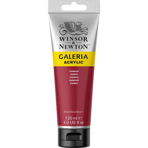 203 Crimson, farba akrylowa serii Galeria, tuba 120ml