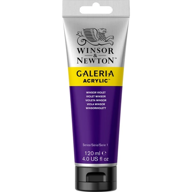 728 Winsor violet, farba akrylowa serii Galeria, tuba 120ml