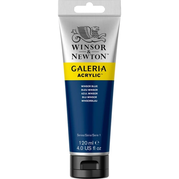 706 Winsor blue, farba akrylowa serii Galeria, tuba 120ml